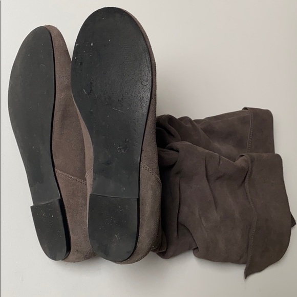 Bonanza Women's Slouchy Microsuede Boots, Sz 7 1/2 - Picture 6 of 14